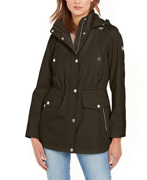 michael kors jacker|michael kors anorak jacket women.